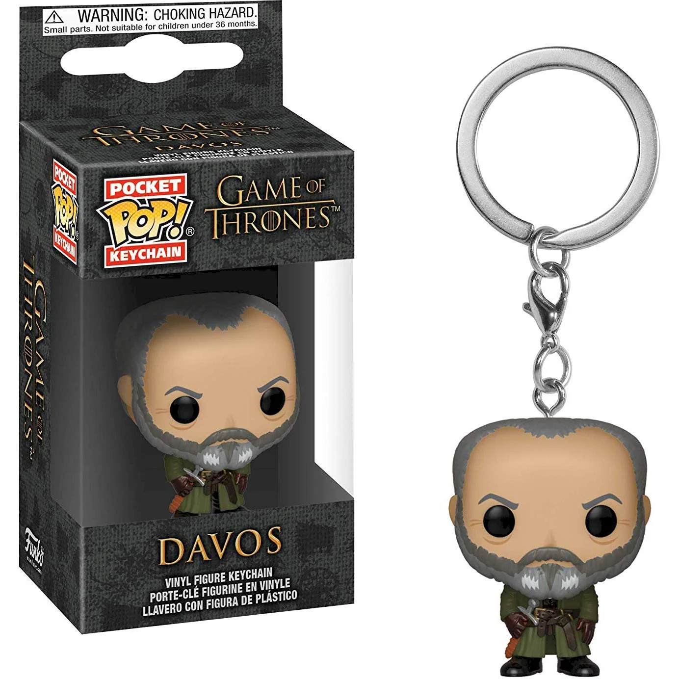 Game Of Thrones Funko brelok Davos 4cm – zdjęcie 3