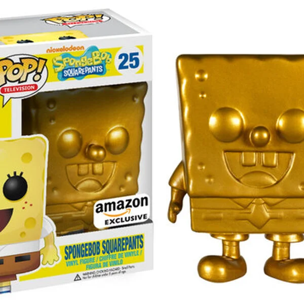 Funko POP! Nickelodeon Gold Spongebob (Exclusive) *Na zamówienie