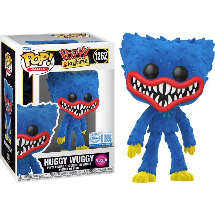 Funko POP! Poppy Playtime - Huggy Wuggy Flocked