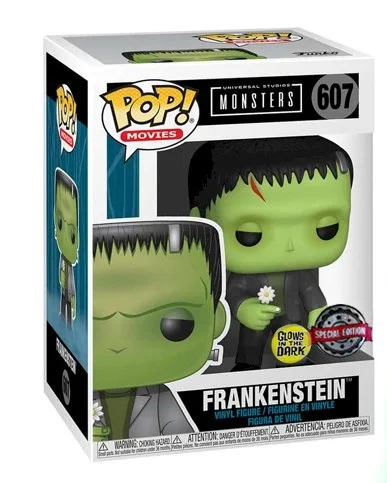 Figurka Funko POP Universal Studios Monsters: Frankenstein 607 Exclusive (Uszkodzone pudełko - zdjęcie)