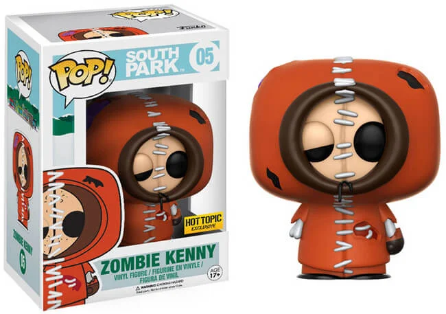 Figurka Funko Pop! South Park: Zombie Kenny (Hot Topic) #05* Na zamówienie