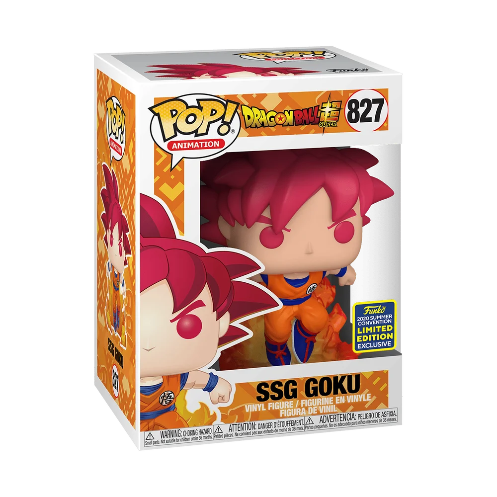 Funko POP! Dragon Ball Super Saiyan God Goku - Dragon Ball Super 827 *Na zamówienie