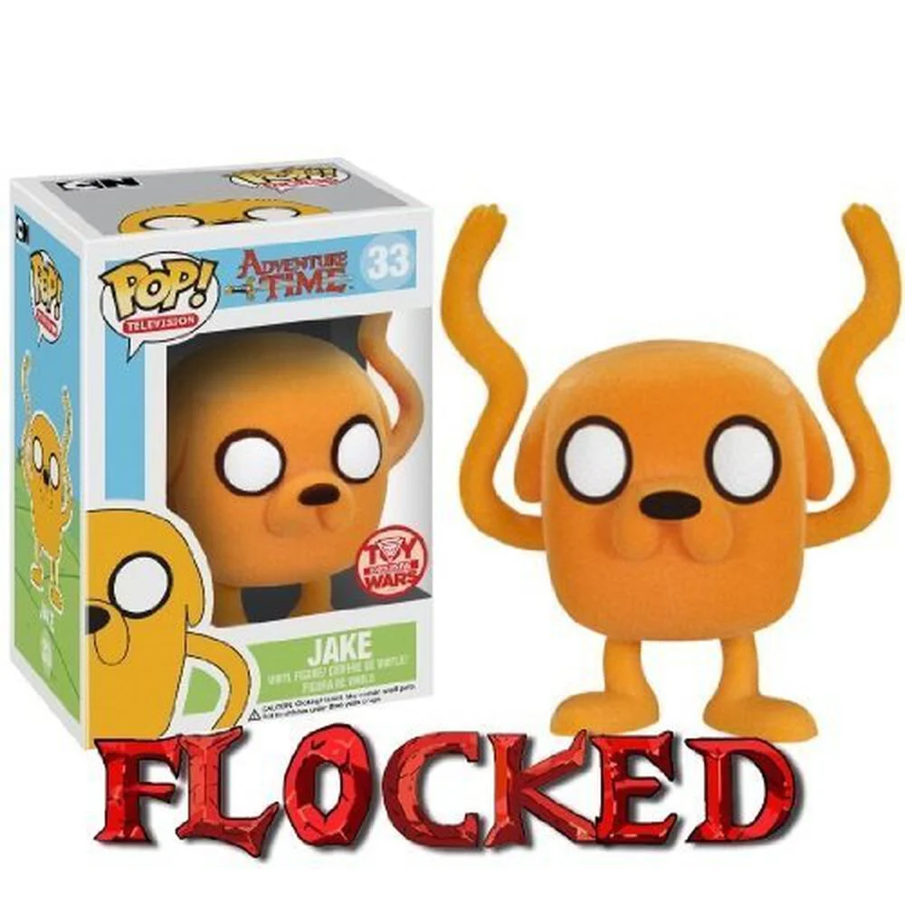 Funko POP! Cartoon Network Flocked Jake - Adventure Time (Redford) 33 (Flocked) *Na zamówienie