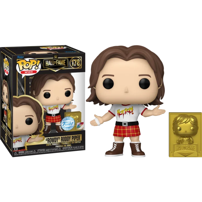 Figurka Funko POP WWE: Hall of Fame - "Rowdy" Roddy Piper 178 Special Edition