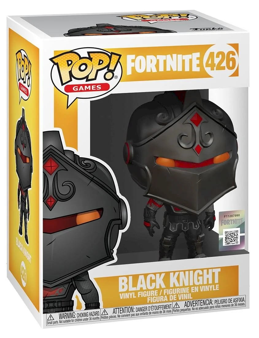 Figurka Fortnite Funko Pop Black Knight 426* Uszkodzone/zniszczone pudełko – zdjęcie 2