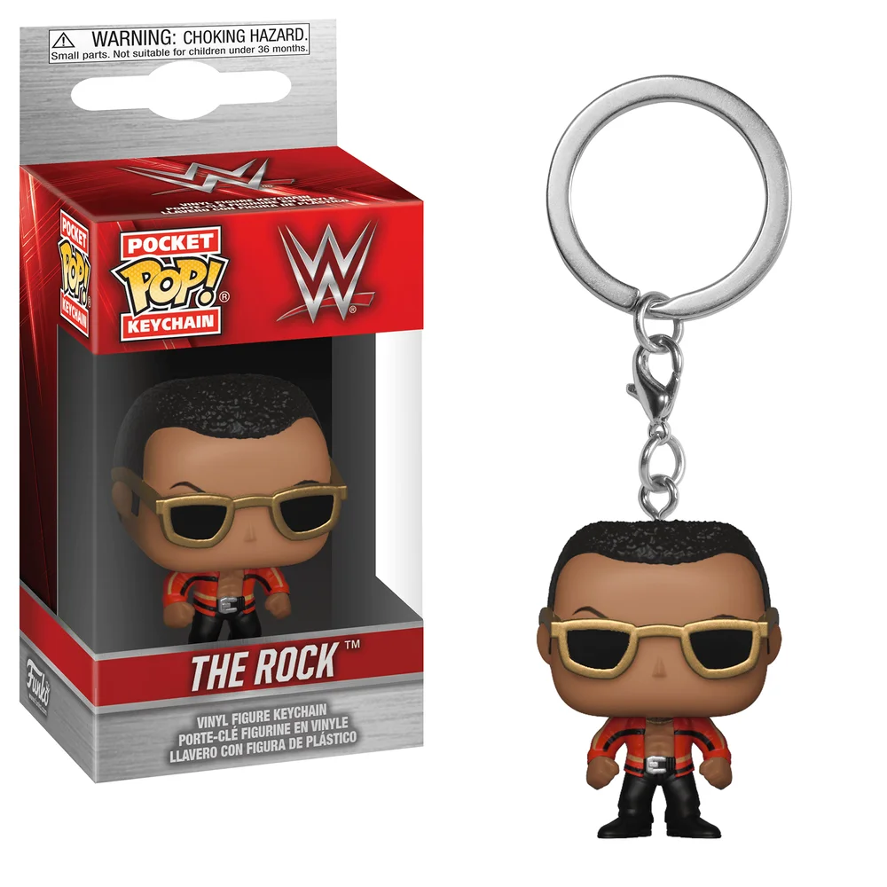 Funko POP! WWE Keychain: WWE - The Rock (Exclusive) *Na zamówienie