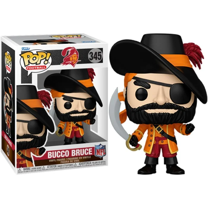 Funko POP! NFL Football: Mascots - Tampa Bay Buccaneers Bucco Bruce #345