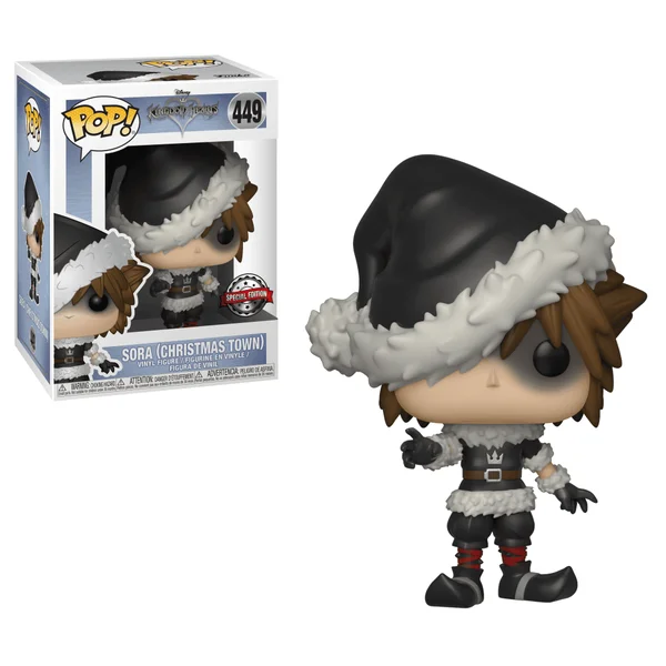 Funko POP! Kingdom Hearts Christmas town Sora 449 (Exclusive) *Na zamówienie