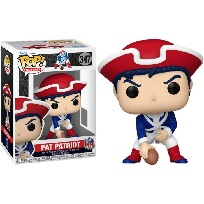 Funko POP! NFL Football: Mascots - New England Patriots Pat Patriot #347
